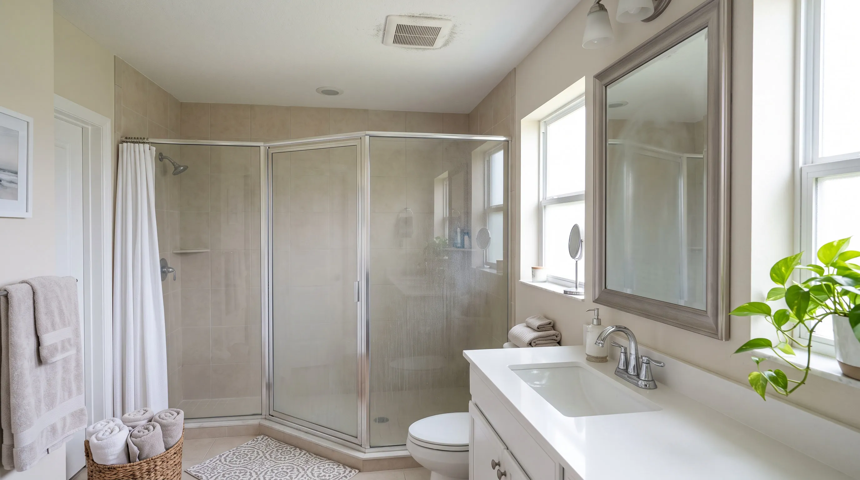 Florida home interior showing humidity and salt-air cleaning challenges