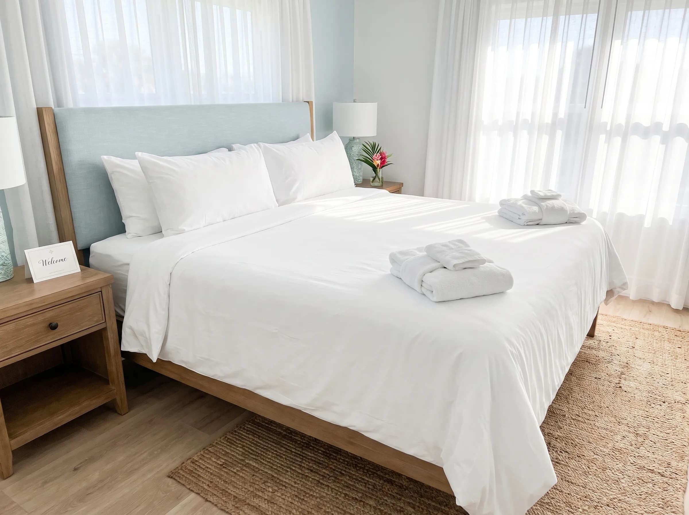 Vacation-rental turnover cleaning between guests